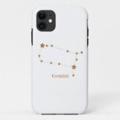 Zodiac Sign Gold Gemini | Element Air Case-Mate iPhone Hülle (Rückseite)