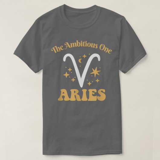 Zodiac Sign Junggeselinnen-Abschied Aries Bride Br T-Shirt (Design vorne)