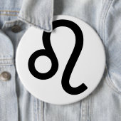 Zodiac sign Leo Button (Beispiel)