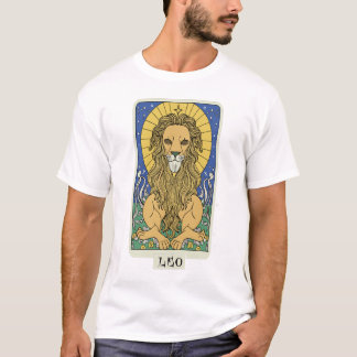 Zodiac Sign Leo Der Power Unisex T - Shirt