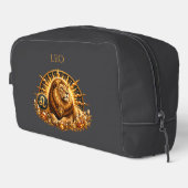 Zodiac Sign Leo Personalized Waschbeutel (Rechte Ecke)
