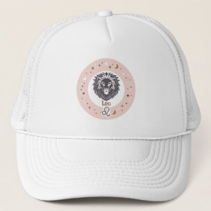 Zodiac Sign Leo Truckerkappe