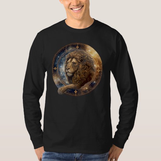 Zodiac Sign LeoLioness T-Shirt (Vorderseite)