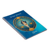 Zodiac Sign Libra Dream Journal Notebook Notizblock (Rechte Seite)