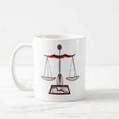 Zodiac Sign Libra Kaffeetasse (Links)