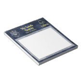 Zodiac Sign Libra & Mystical Cat - Notepad Notizblock (angewinkelt)