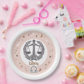 Zodiac Sign Libra Pappteller (Party)