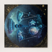 Zodiac Sign Libra Puzzle, 20"x20" 676 Stk. Puzzle (Horizontal)