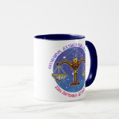 Zodiac Sign Libra Tasse (VorderseiteRechts)