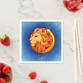 Zodiac_Sign_Lion Serviette (Beispiel)