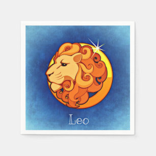 Zodiac_Sign_Lion Serviette