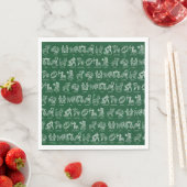 Zodiac Sign Napkin(Green) Serviette (Beispiel)