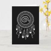 Zodiac Sign Native American Snake Karte (Gelbe Blume)