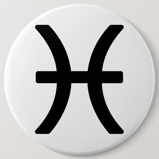 Zodiac sign Pisces Button (Vorderseite)