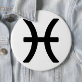 Zodiac sign Pisces Button (Beispiel)