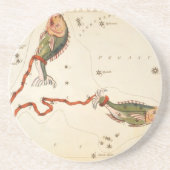"Zodiac Sign: Pisces" Untersetzer (Vorne)