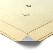 "Zodiac Sign" Poster/Print "Taurus" Poster (Ecke)