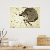 "Zodiac Sign" Poster/Print "Taurus" Poster (Küche)
