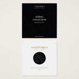Zodiac Sign Sagittarius Juwelier Display Card