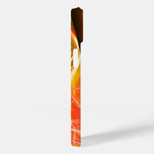 ZODIAC-SIGN-SAGITTARIUS-Wirbel, Gelb-Fraktal Case-Mate iPhone Hülle (Rückseite / Rechts)