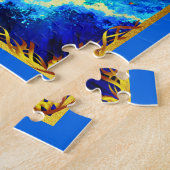 Zodiac Sign Scorpio Emerging from Deep Waters Puzzle (Seite)