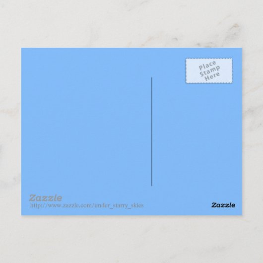 Zodiac Sign Scorpio entsteht aus Deep Waters Postkarte (Rückseite)