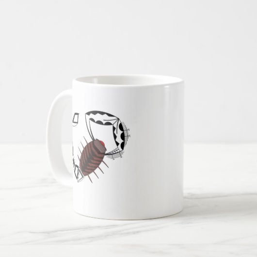 Zodiac Sign Scorpio Kaffeetasse (Vorderseite Links)