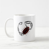 Zodiac Sign Scorpio Kaffeetasse (Links)
