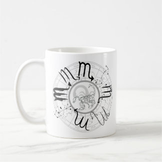 Zodiac Sign Scorpio.w Kaffeetasse