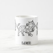 Zodiac Sign Tasse: Leo Kaffeetasse (Mittel)