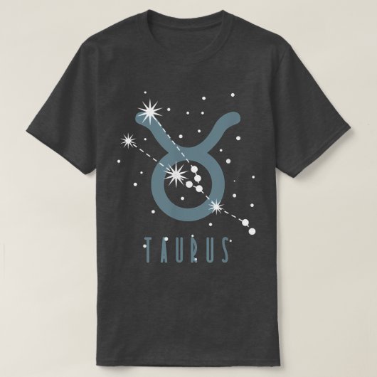 Zodiac Sign Taurus2601 T-Shirt (Design vorne)