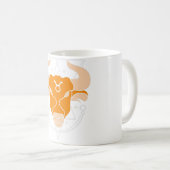 Zodiac Sign Taurus Constellation Kaffeetasse (VorderseiteRechts)