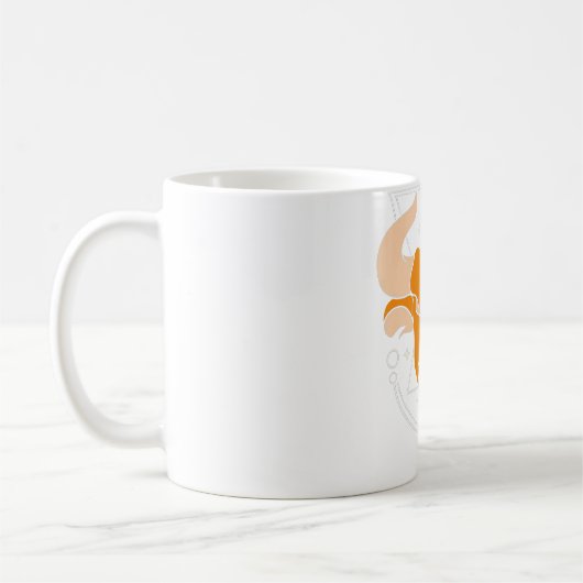 Zodiac Sign Taurus Constellation Kaffeetasse (Links)