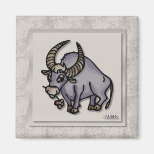 Zodiac Sign Taurus Magnet