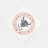 Zodiac Sign Taurus Serviette (Ecke)