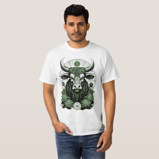 Zodiac Sign taurus T - Shirt (Vorne ganz)