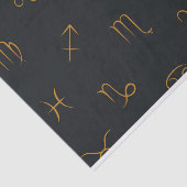 Zodiac Sign Tissue Paper Seidenpapier (Ausschnitt)