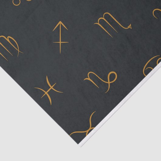 Zodiac Sign Tissue Paper Seidenpapier (Ausschnitt)