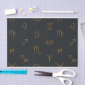 Zodiac Sign Tissue Paper Seidenpapier (Handwerk)