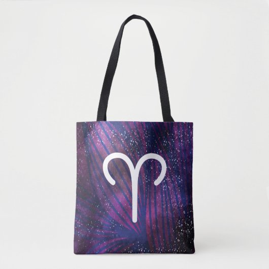 Zodiac Sign Tote - Aries Tasche (Vorderseite)