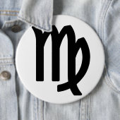 Zodiac sign Virgo Button (Beispiel)