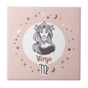 Zodiac Sign Virgo Fliese