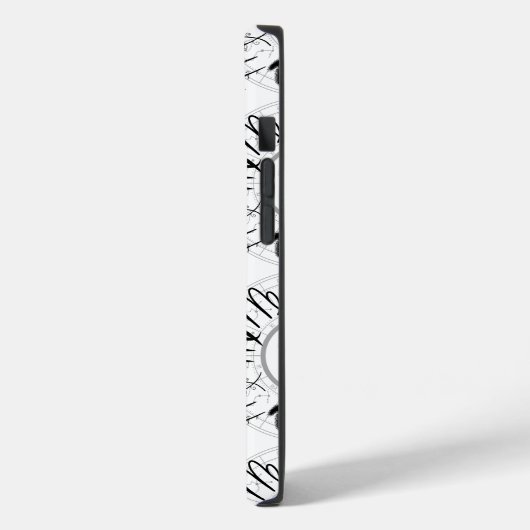 Zodiac Sign - Virgo.w Case-Mate iPhone Hülle (Rückseite / Links)