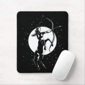 Zodiac Signature Illustration - Sagittarius Mousepad (Mit Mouse)