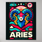Zodiac Signature Series - Aries Poster (Vorne)