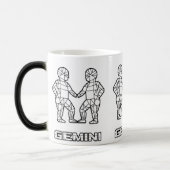 Zodiac Signature Tasse: Gemini Verwandlungstasse (Links)