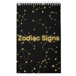 Zodiac signiert Astrologischer Sammlungs-Mauerkale Kalender