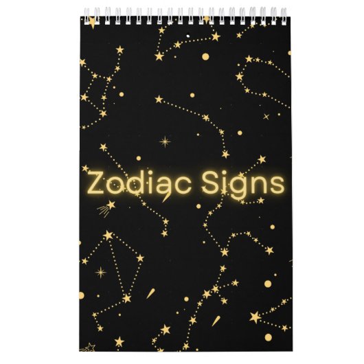 Zodiac signiert Astrologischer Sammlungs-Mauerkale Kalender (Titelbild)