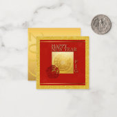 Zodiac Signing Pig Papercut Chinesisches Jahr 2019 Mitteilungskarte (Vorderseite/Rückseite Beispiel)