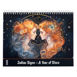 Zodiac Signs – A Year of Stars Kalender